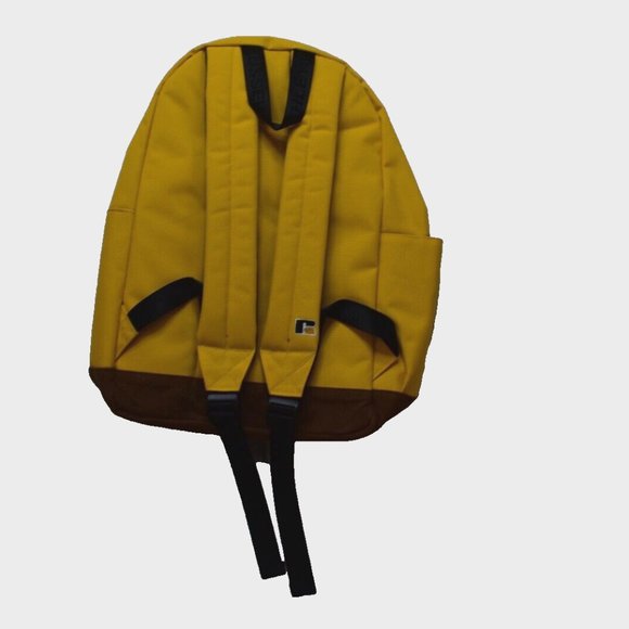 Russell Athletic Mens Womens Yellow Legacy 18" Backpack New With Tags - Picture 7 of 10